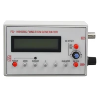 fg 100 dds function signal generator frequency counter 1hz 500khz signal source module sinesquaretrianglesawtooth waveform