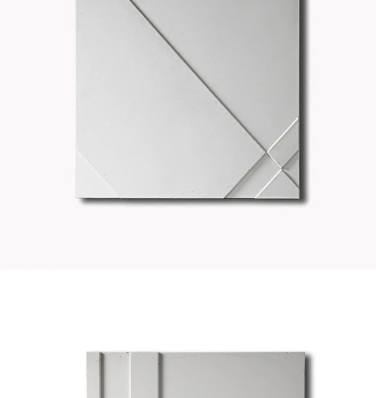 Sombra creativa estereoscópica cemento pared molde Decoration Fondo pared azulejo molde pasta tipo pared azulejo руководство molde