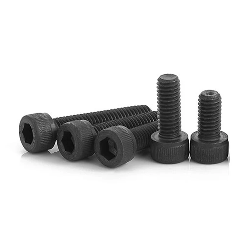 

50/20/20/5PCS M1.6 M2 M2.5 M3 M4 M5 M6 M8 DIN912 Grade 12.9 allen Hex socket head screw black Hexagon Socket Head Cap Screws
