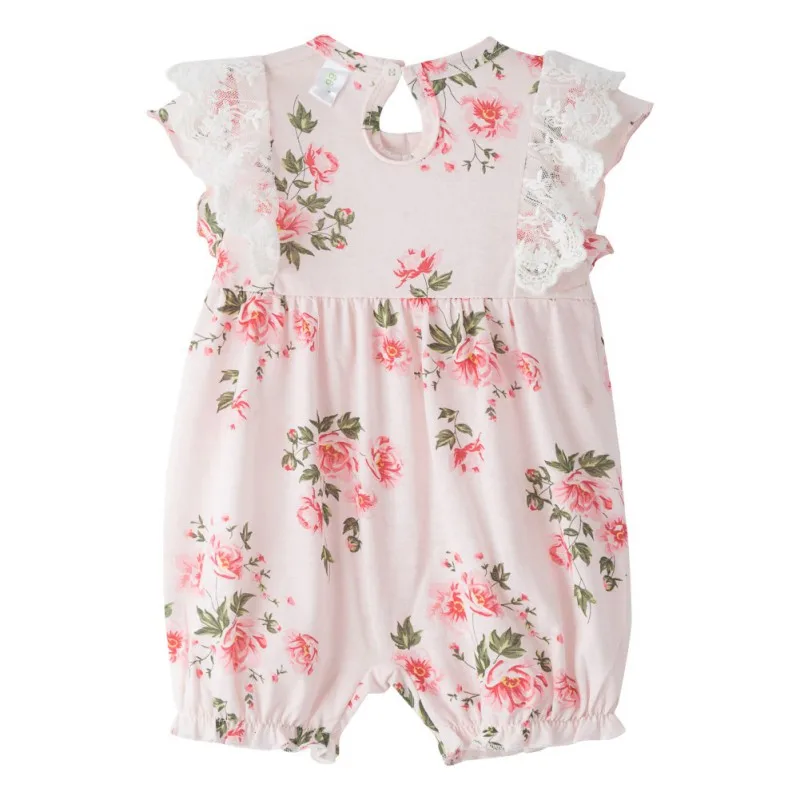 

Summer Baby's Jumpsuit Newborn Baby Girl Clothes Print One Piece Outfit Cartoon Rompers Infant Clothing
