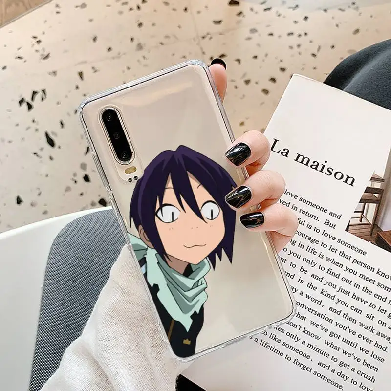 

Yato Noragami Phone Cases Transparent for Samsung A71 S9 10 20 HUAWEI p30 40 honor 10i 8x xiaomi note 8 Pro 10t 11