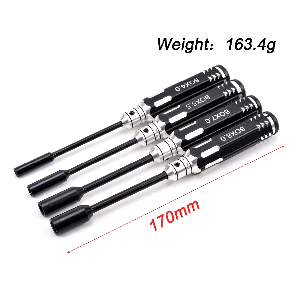 4pcs FPV RC Tools Hex Screw Driver 1.5 2.0 2.5 3.0mm Titanium Plating Hardened Wrench Screwdriver For Camera Drone Quad | Игрушки и