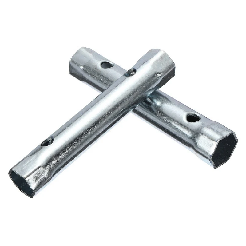 10Pcs 6-22mm Metric Tubular Box Wrench Set Tube Bar Spark-Plug Spanner Steel Double Ended for Automotive Plumb Repair | Инструменты