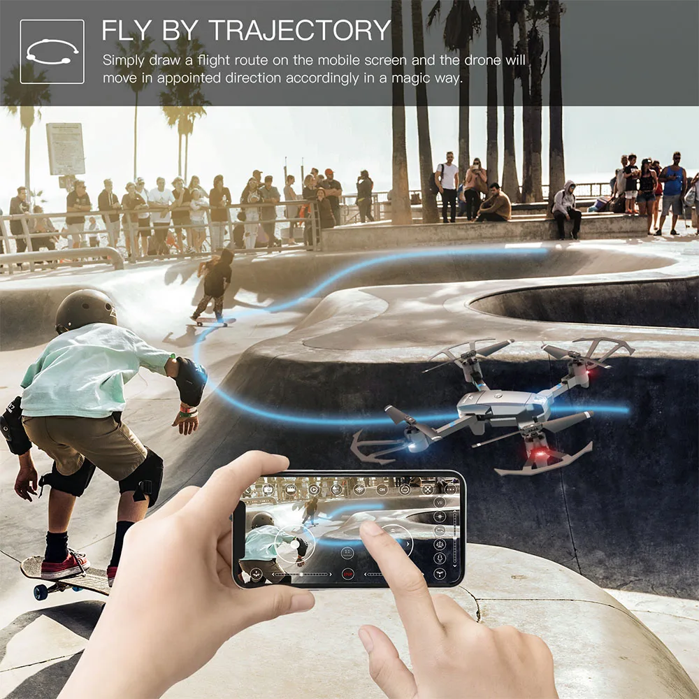 SNAPTAIN AA5MQ 720P 1080P HD Дрон с камерой голосовым управлением Circle Fly Профессиональный