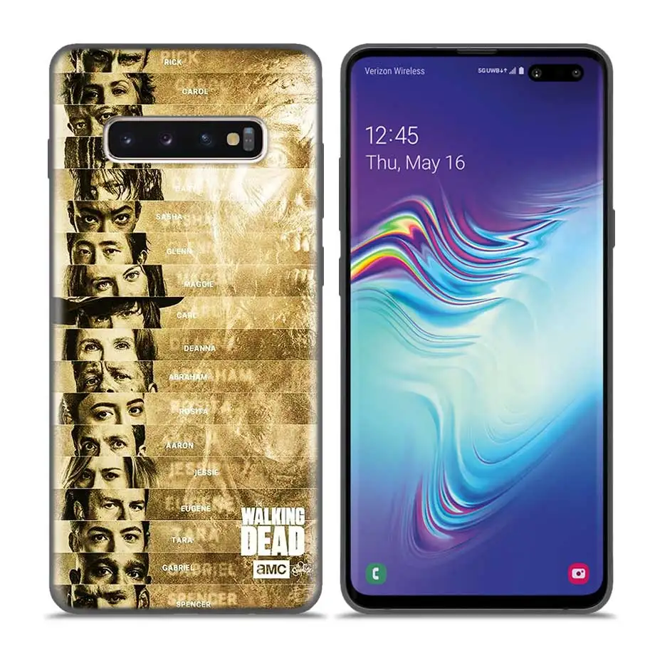 Чехол Fundas Coque для samsung Galaxy S10 S9 S8 Plus 5G A30 A50 A70 A40 A20 Note 8 9 10