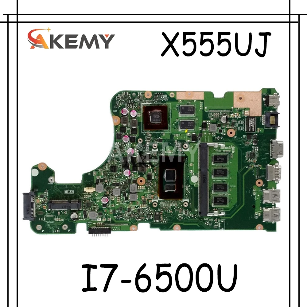 X555UJ материнская плата для ноутбука For Asus X555UF X555UQ X555UB X555U F555U A555U K555U GT920M I7 6500U