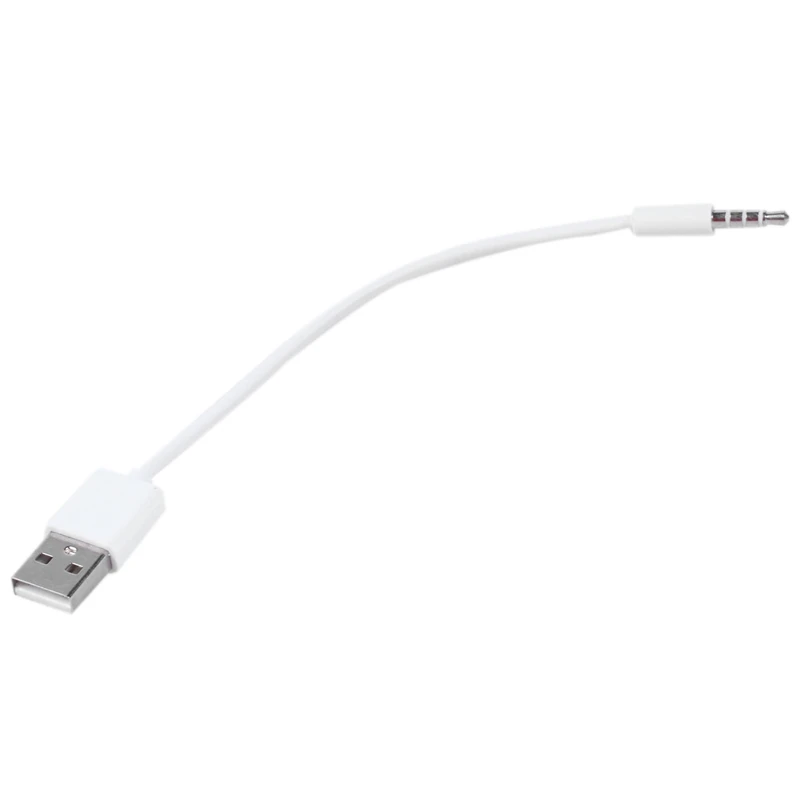 3 5 мм штекер o AUX подключите кабель для зарядки USB 2 0 15 см белого цвета | Электроника