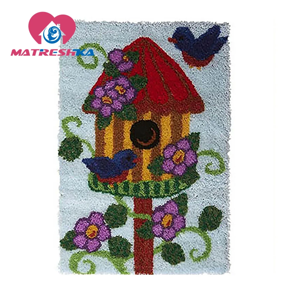 Набор наборы гобеленов для вышивки с крючками цветы птицы подарок | Дом и сад
