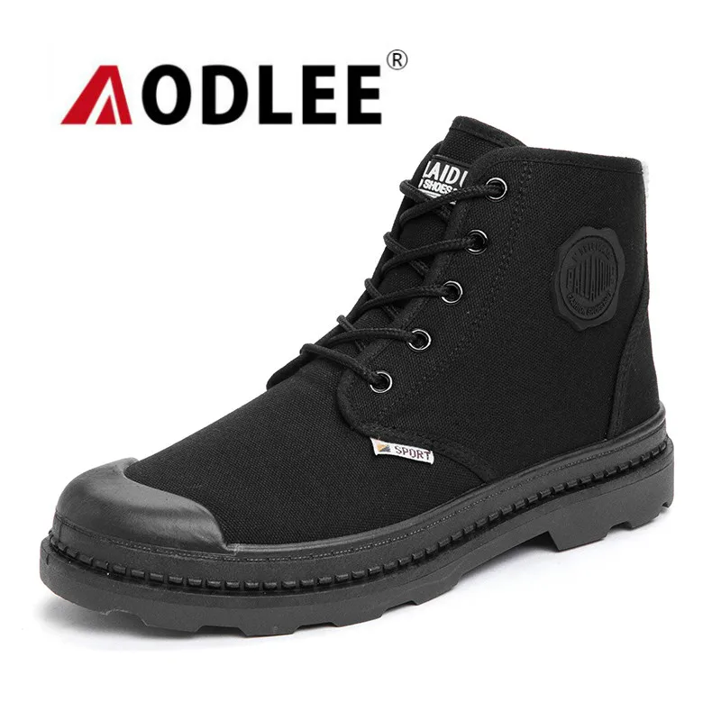 Обувь для мужчин модные удобные мужские Ботинки martin с высоким берцем в Корейском