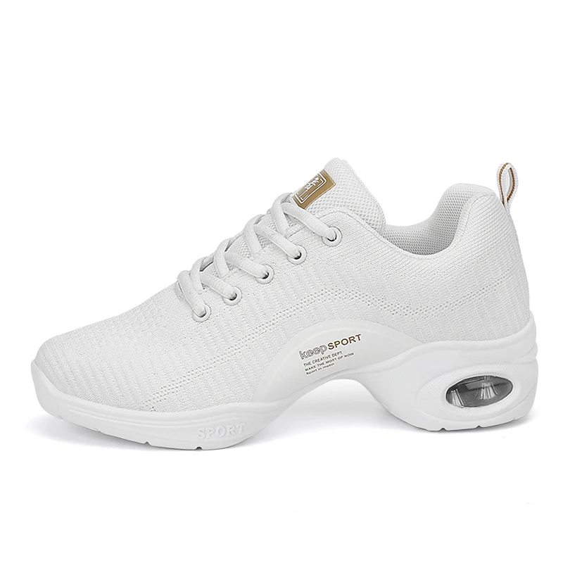 

Новинка 2020, Женская сетчатая танцевальная обувь, модная дышащая обувь для джазовых танцев, танцевальная обувь для мам, танцевальная обувь д...