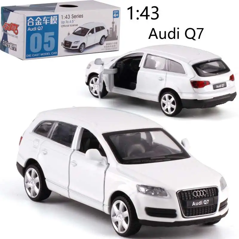 CAIPO 1:43 Audi Q7 сплав вытяните назад игрушки модель автомобиля транспортные