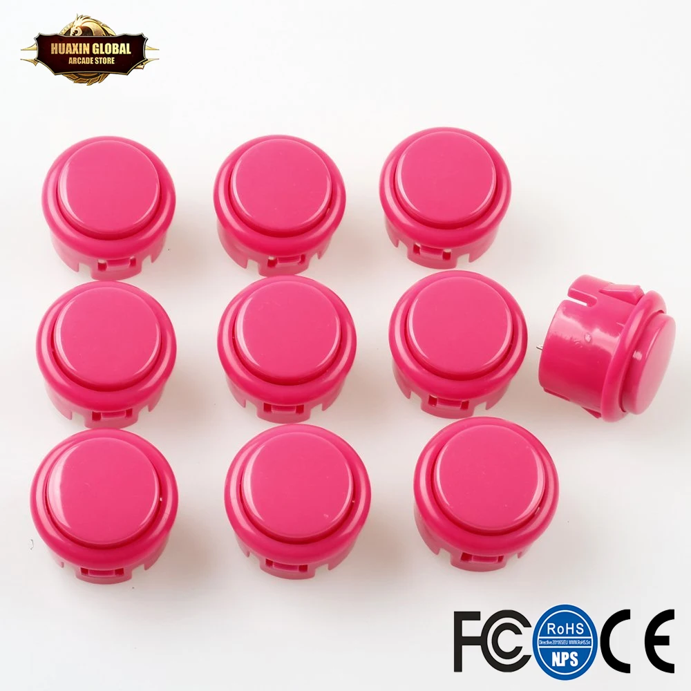 10x30 мм аркадные кнопки переключатель работает для аркадного джойстика боевые
