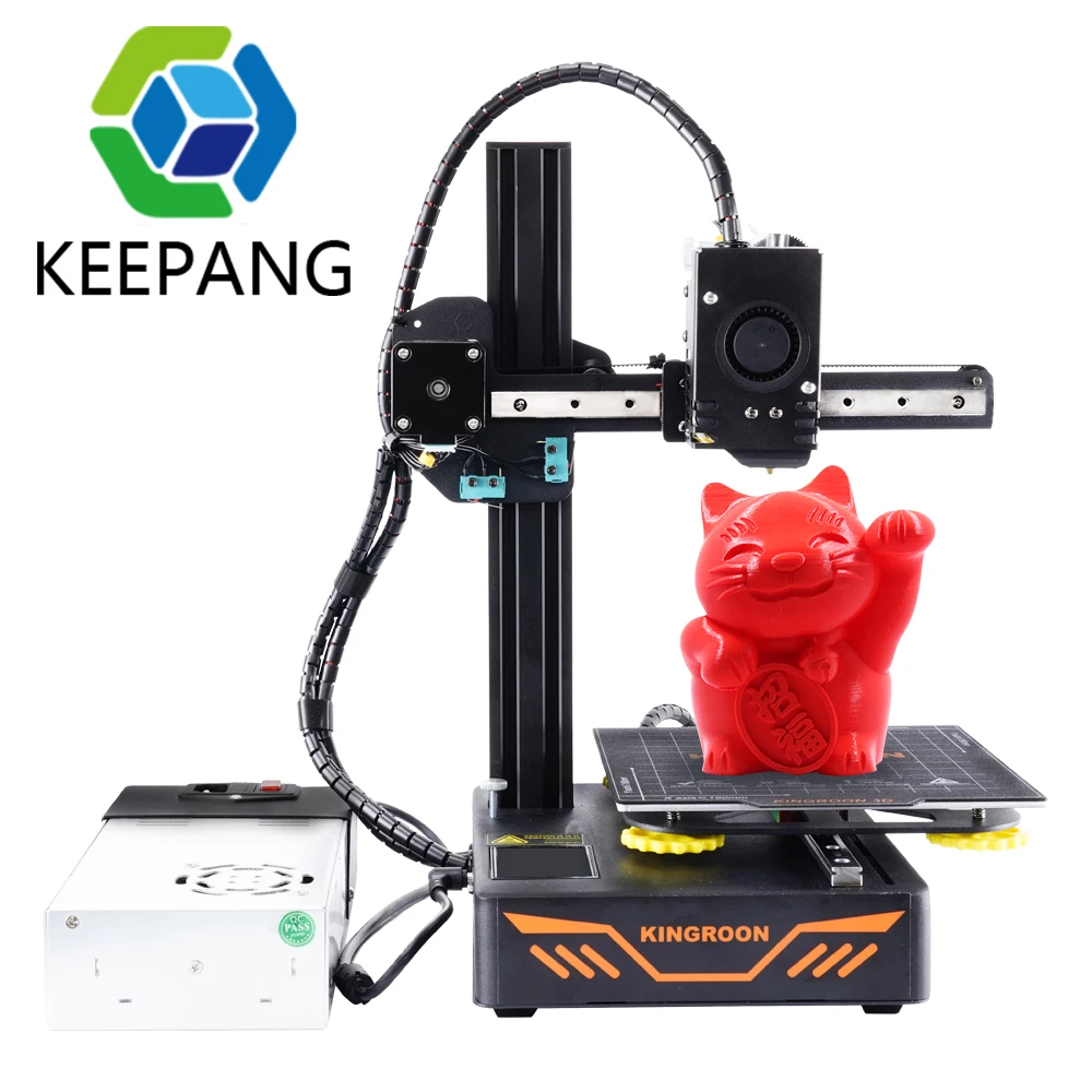 

Upgrade KP3S Cheap FDM 3D Printer Kit Printer 3D High Precision KINGROON Portable Printer 180x180x180mm 1.75mm PLA