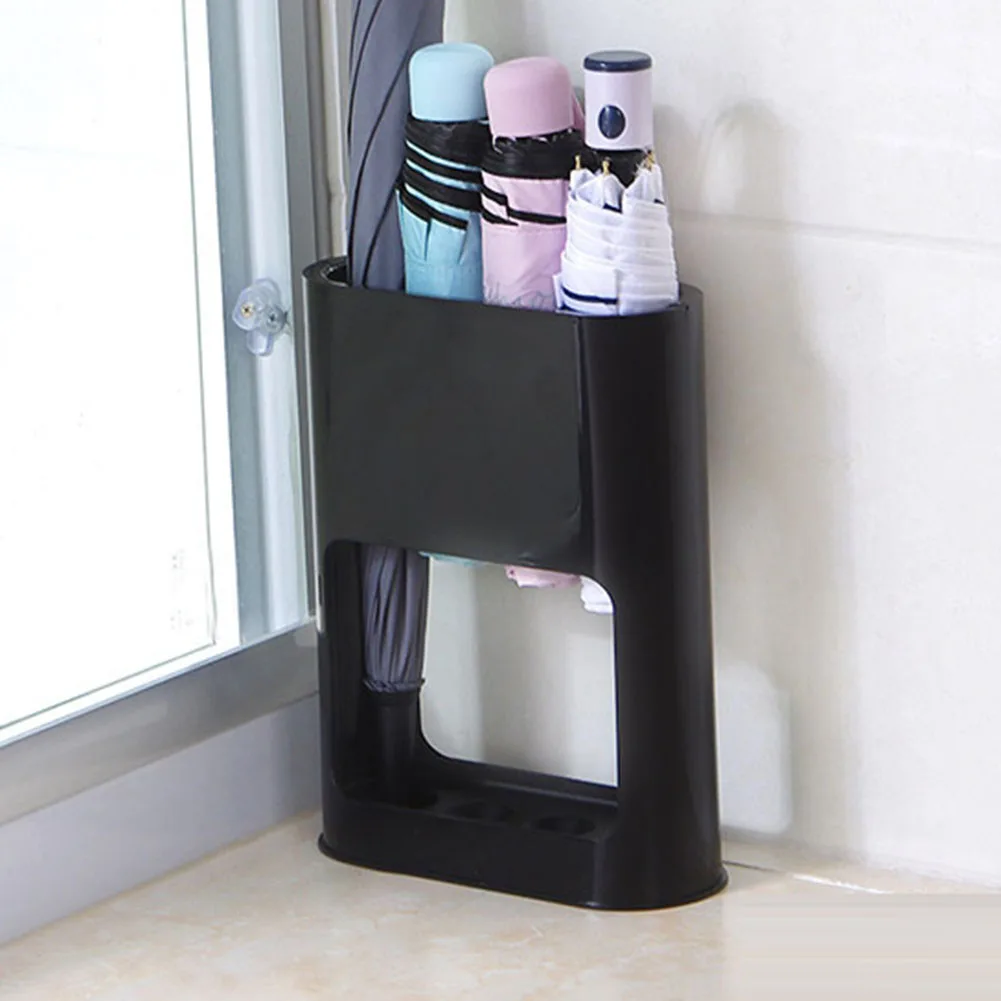 

Solid Office Hallway Drain Stand Shelf Practical Draining Household Entryway Umbrella Holder Bucket Storage Rack Rain Can