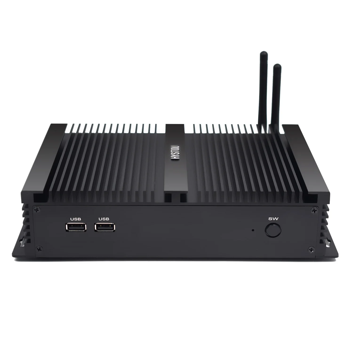 Промышленный мини ПК Windows 10 i5 4200U 2 ядра 4 потока 6 ГГц ITX алюминиевый Прочный