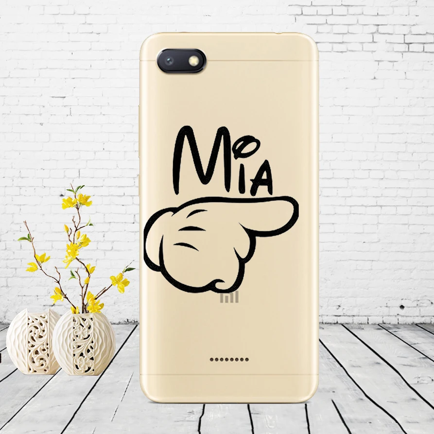 I35 Силиконовый чехол для xiaomi redmi 6a защитный чехол Мягкий ТПУ чехол для телефона Чехлы для xiaomi redmi 6A чехол бампер 6a Coque - Цвет: I35