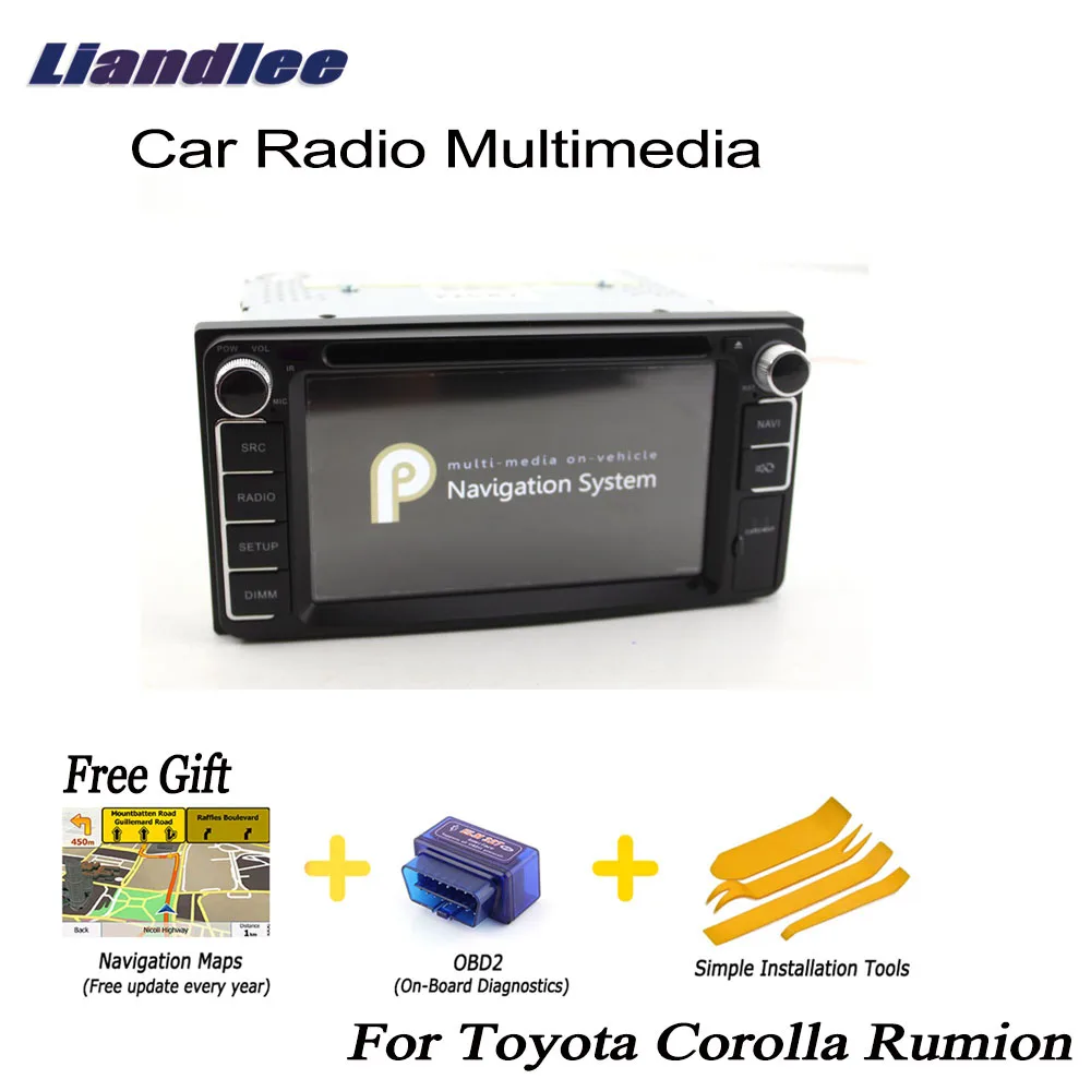 Автомобильная система Android для Toyota Corolla Rumion 2007-2010 2011 2012 2013 стерео радио GPS