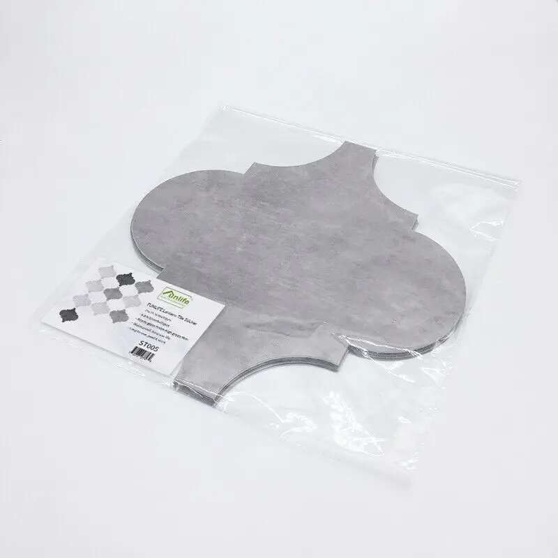 Черно-белые водонепроницаемые наклейки на пол для ванной комнаты самоклеющиеся