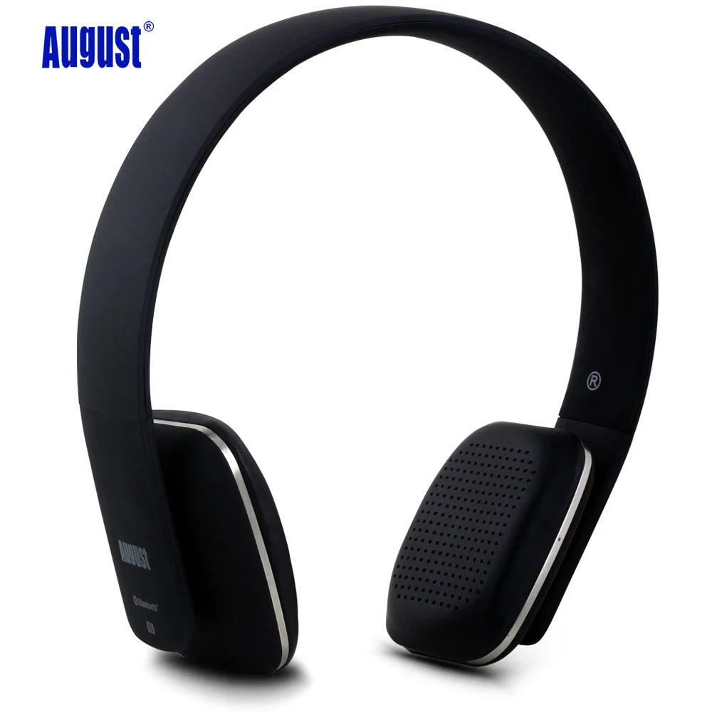 August EP636 Bluetooth-наушники с микрофоном, беспроводная стерео гарнитура Bluetooth 4.1, наушники для телефона, планшета, ПК