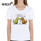 Забавная женская футболка с динозавром съешь последний Единорог, новинка 2021, белая Повседневная дышащая футболка, женская футболка с милым принтом, Прямая поставка