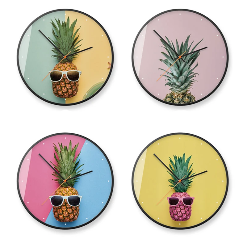 Новые Настенные часы большого размера роскошные с бесшумным механизмом