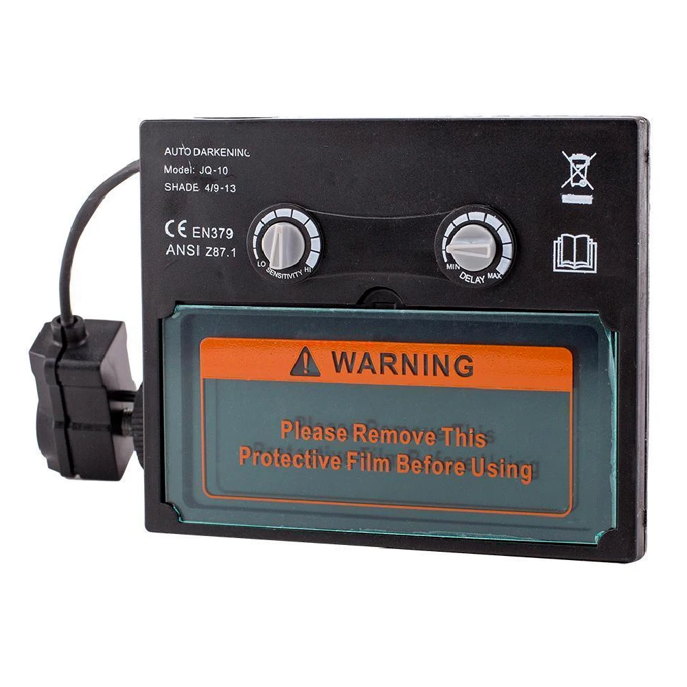 Сварочная маска на солнечной батарее с автоматическим регулируемым затемнением