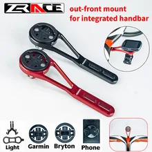 ZRACE Bicycle Computer Camera Mount Holder Out Front Mount Holder for Bryton Gopro GARMIN iGPSPORT Mobile Phone Handlebar Mount