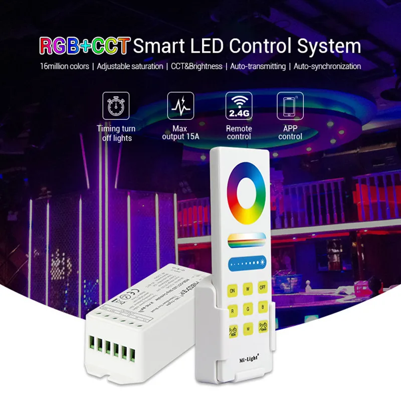 Смарт контроллер для светодиодных лент Mi Boxer RGB RGBW + CCT FUT043 FUT044 FUT045 FUT043A FUT044A FUT045A 12 в