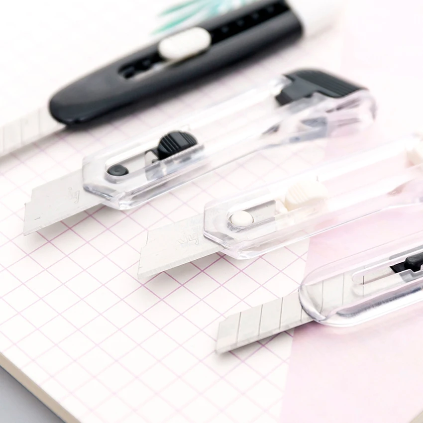 Мини хозяйственный нож с выдвижным лезвием открывалка для писем защелкивающимся