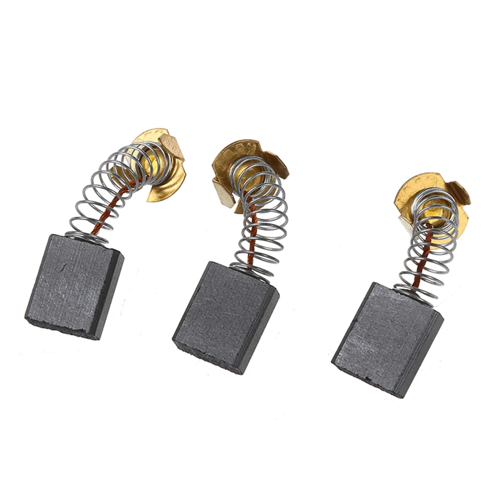

20 Pcs Carbon Brushes 6.5*13.5*18mm Electric Motor Replacement Parts For CB-153 CB153 Drop Saw Angle Grinder Accessories