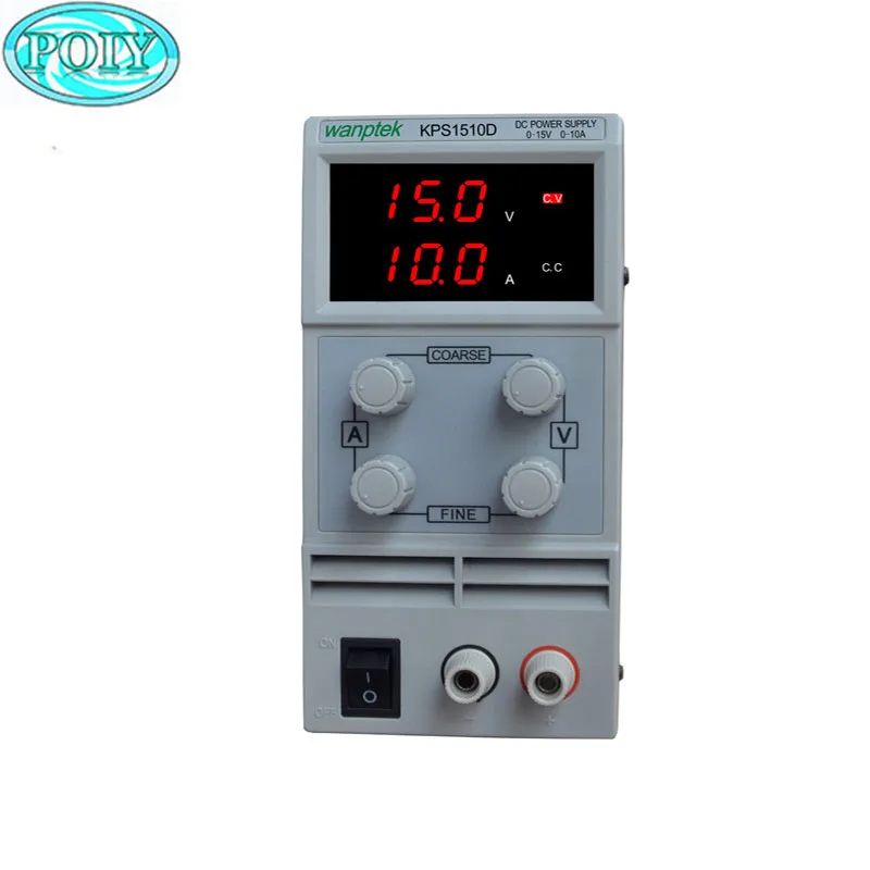 Wanptek KPS1510D Регулируемый переменный портативный мини DC импульсный источник