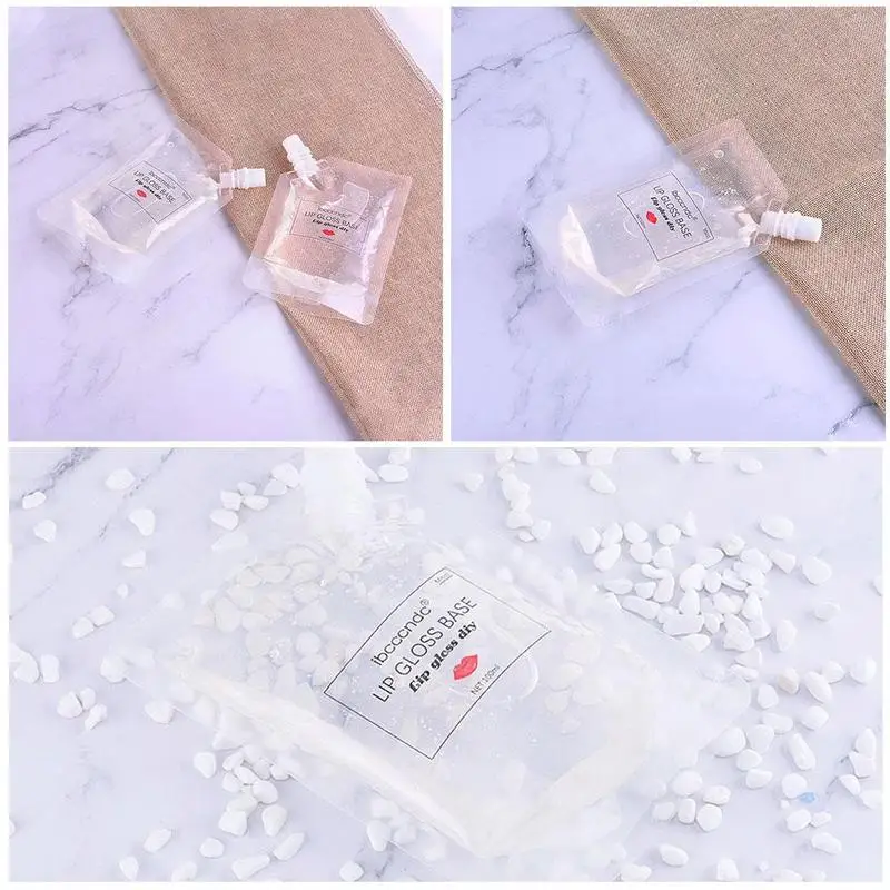 New Clear Lip Gloss Oil Base Nonstick DIY Stick Material Gel For Lipstick Liquid Handmade Tools | Красота и здоровье