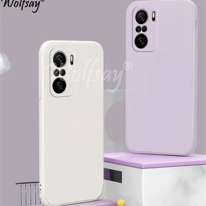 Candy TPU Case For Xiaomi Poco F3 GT Case TPU Carbon Fiber Solid Color
Liquid Case For Xiaomi Poco F3 GT Cover Xiaomi Poco F3 GT