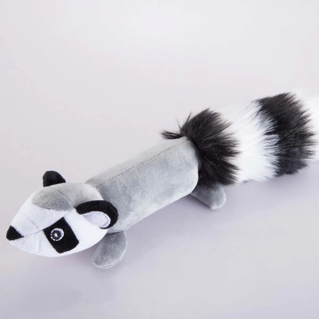 

Adorable Vocal Squirrel Plush Stuffed Pet Toy For Dog Cat Long Tail Lovable Interactive Sounding Plush Toys