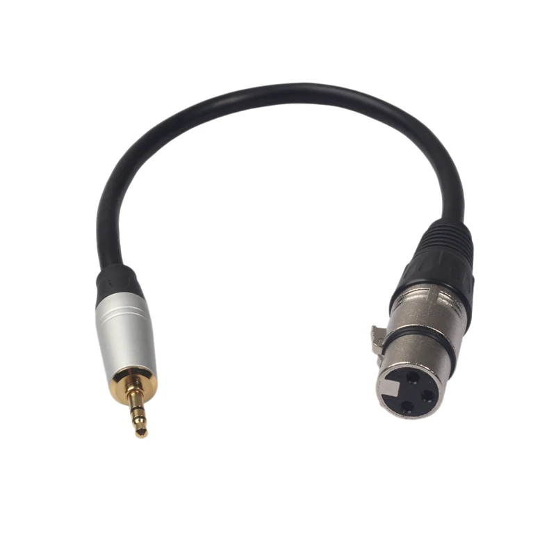 Xlr Сделано в Китае 3Pin Женский до 3 5 мм 1/8 дюйма Trs Мужской Разъем уплотнительное