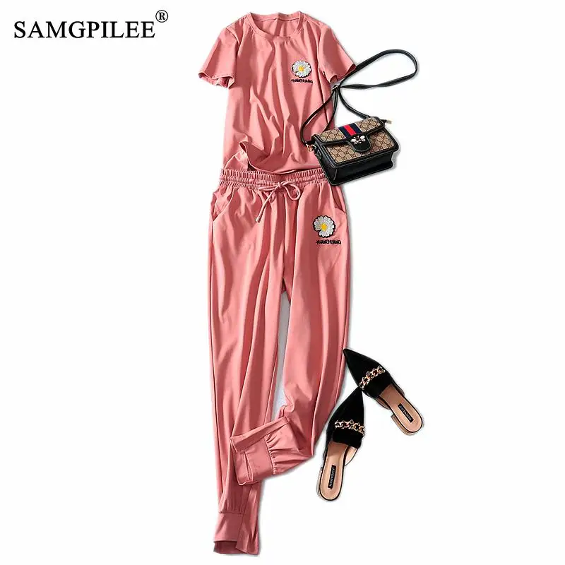 Женский Повседневный костюм на день рождения однотонный комплект из 2 предметов