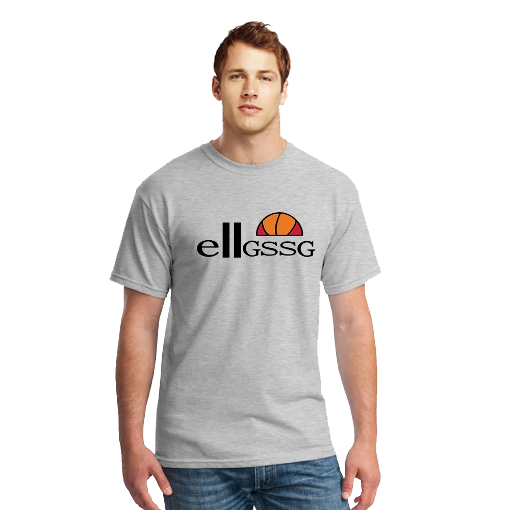 

2021 eiigssg Power summer cotton men's funny top casual short-sleeved solid color unisex round neck hip-hop T-shirt sports top