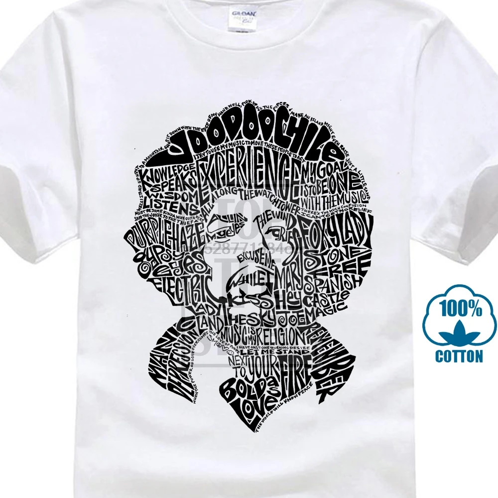 Jimmy Hendrix лирика силуэт художника музыкальный Тур мужская женская футболка