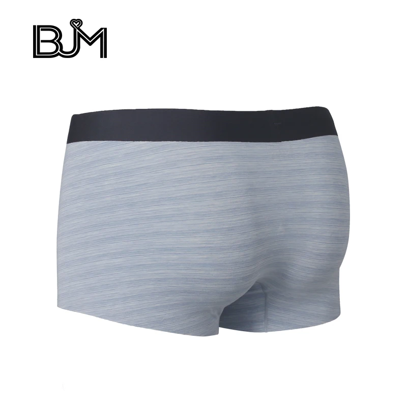 Летнее прохладное и дышащее Мужское нижнее белье облегающие бесшовные брюки.