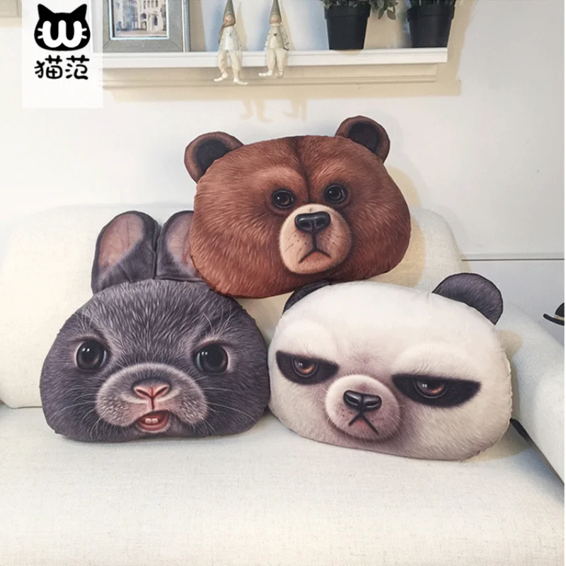

The New Cartoon of The Goofy Bunny Bears Plush Toy 3D Creative Gift of Cuddly Pillow for Dolls