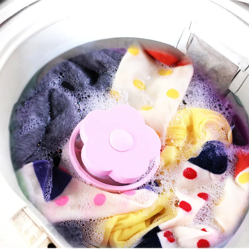 

4pcs/set Floating Pet Fur Catcher Lint Filter Bag Reusable Pet Hair Catcher Remover Tool for Washing Machine Household Tools