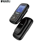 Спортивный Bluetooth MP3-плеер RUIZU X68, мини-плеер с клипсой, Hi-Fi, с поддержкой TF-карты, с FM-радио, записью, электронной книгой, видео, шагомером