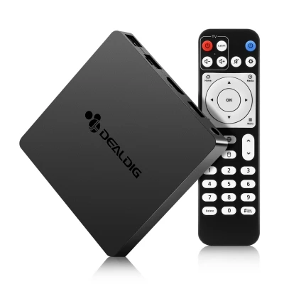 Highdig BOXD7 ТВ приставка 6K HD Allwinner H6 четырехъядерный процессор 2 Гб ОЗУ 16 Гб ПЗУ Android 7,1 Смарт ТВ приставка 3 ГБ 32 ГБ телеприставка
