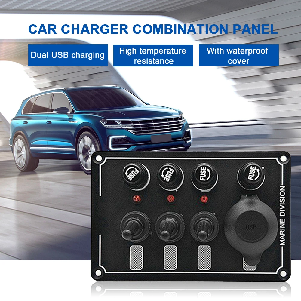 

Зарядное устройство для автомобиля с двумя USB-портами, 4,8 А