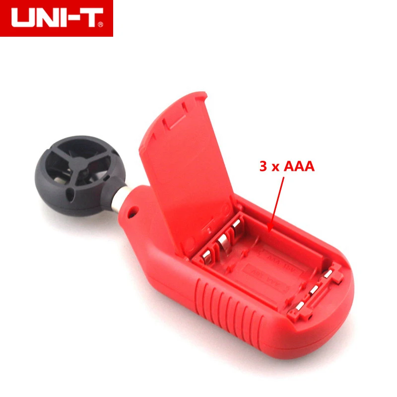 UNI-T UT363 0-30 м/с цифровой мини Анемометр измеритель скорости ветра Тестер воздушного потока-10~ 50C термометр