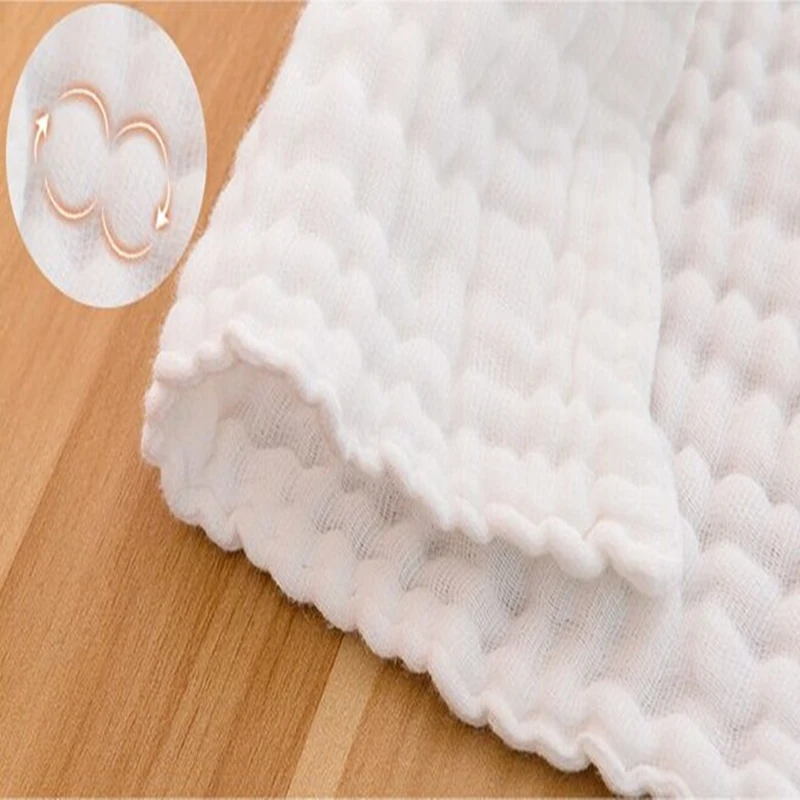 売る 40個6層クリンクル綿100ガーゼ毛布ビッグサイズ140 × 200センチメートルと100 × 200センチメートルカスタマイズ