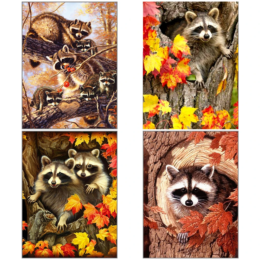 Diy 5d полная Алмазная животных картина алмазов осенний коала Вышивка крестом