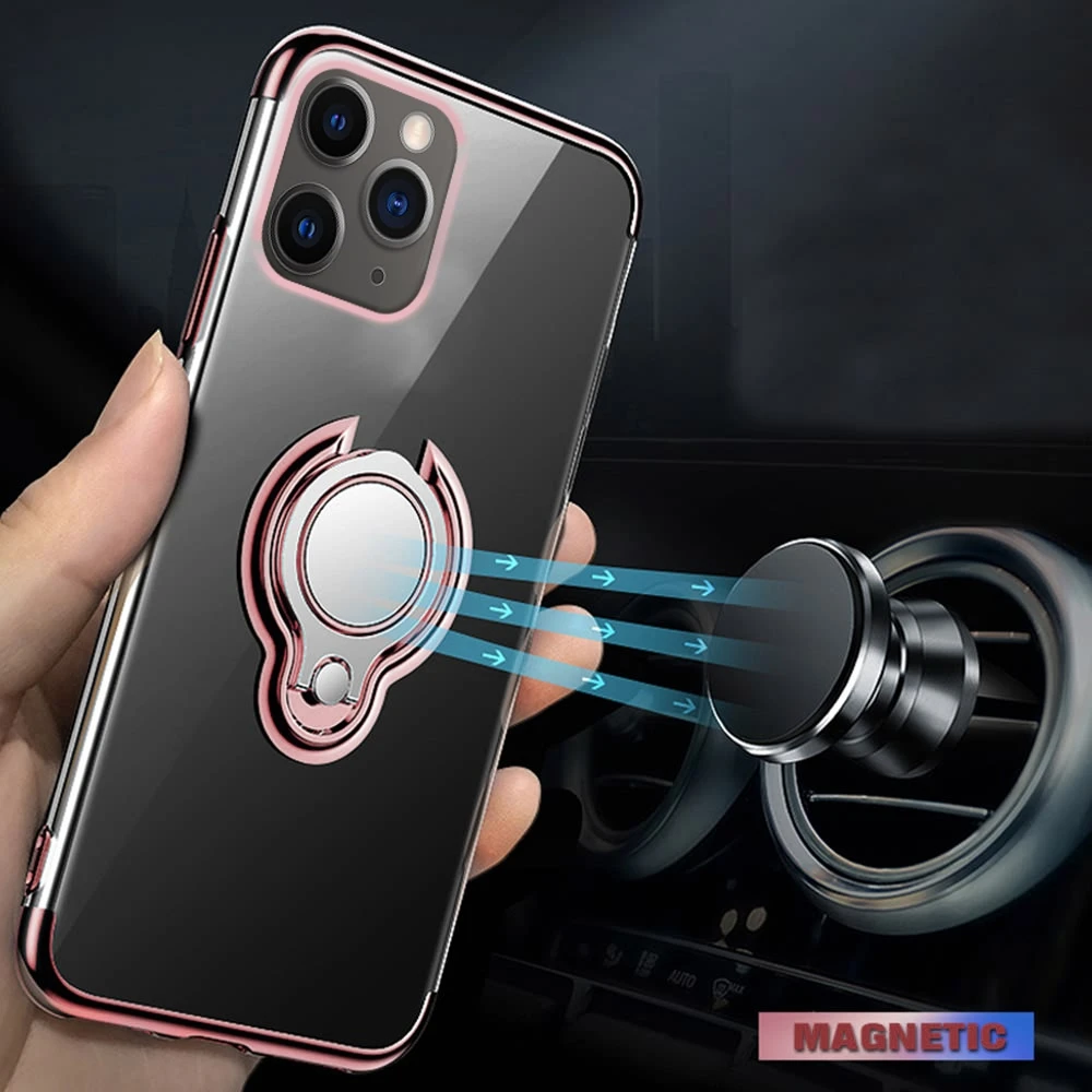 Чехол для Телефона Iphone 12 Mini 11 Pro Xr XS MAX X 8 Plus 7 6 6s SE2020 прозрачный тонкий мягкий