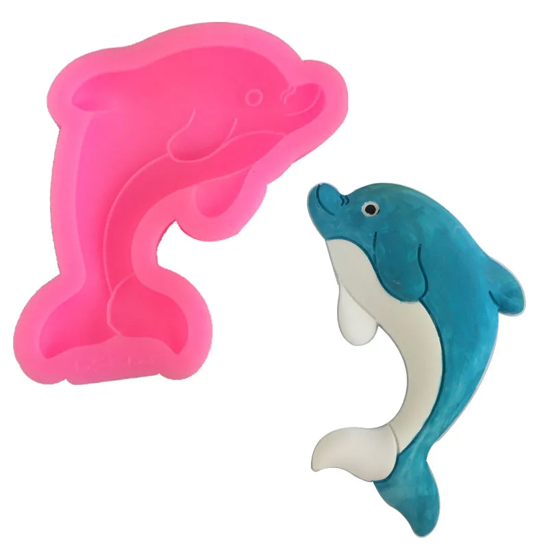 

Силиконовые формы для шоколада в виде дельфина