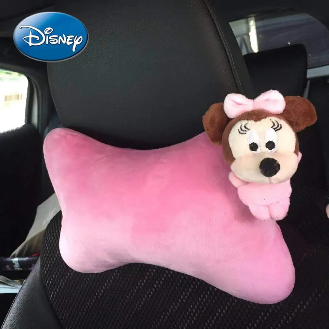

Disney Mickey Mouse Minnie Cute Cartoon Car Interior Headrest Handbrake Rearview Mirror Cover Gear Cover Seat Belt Cover